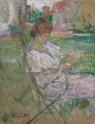 Madame Misia Natanson (Henri de Toulouse-Lautrec) - Muzeo.com