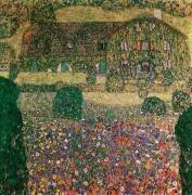 Maison de campagne près de l'Attersee (Gustav Klimt) - Muzeo.com