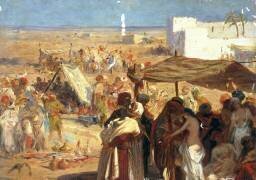 Marché oriental (Giulio Carlini) - Muzeo.com