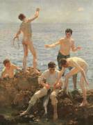 Matin d'été (Henry Scott Tuke) - Muzeo.com