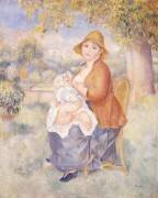 Mère et enfant (Auguste Renoir) - Muzeo.com