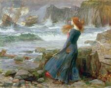Miranda (John William Waterhouse) - Muzeo.com