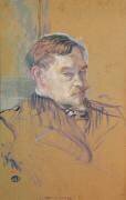Monsieur Romain Coolus (Henri de Toulouse-Lautrec) - Muzeo.com