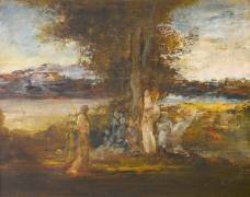 Muse et poète (Gustave Moreau) - Muzeo.com