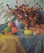 Nature Morte avec Pommes et Feuilles d'Automne (Paul Serusier) - Muzeo.com