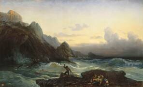 Naufrage (François Pierre Bernard Barry) - Muzeo.com