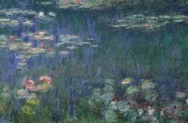Nénuphars : reflets verts (Claude Monet) - Muzeo.com