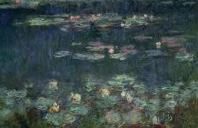 Nénuphars : Reflets verts (Claude Monet) - Muzeo.com