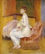 Nu assis (Auguste Renoir) - Muzeo.com