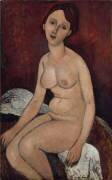 Nu assis (Amedeo Modigliani) - Muzeo.com
