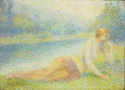 Nu couché (Hippolyte Petitjean) - Muzeo.com