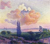 Nuages roses (Henri-Edmond Cross) - Muzeo.com