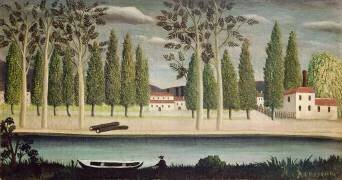 Par la rivière (Henri Rousseau) - Muzeo.com
