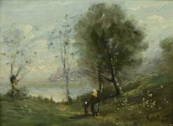 Paysage (Jean-Baptiste Camille Corot) - Muzeo.com