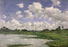 Paysage (Eugène Boudin) - Muzeo.com