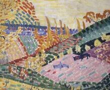 Paysage aux vaches (Robert Delaunay) - Muzeo.com