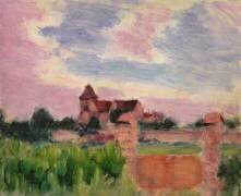 Paysage avec Eglise (Roderic O'Conor) - Muzeo.com