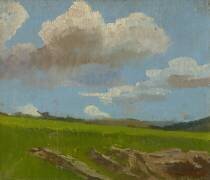 Paysage avec nuages (Laszlo Mednyanszky) - Muzeo.com