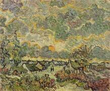 Paysage d'automne (Vincent van Gogh) - Muzeo.com