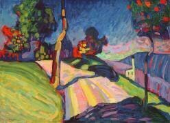 Paysage d'automne (Wassily Kandinsky) - Muzeo.com