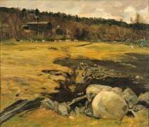 Paysage d'automne (Gustav Wentzel) - Muzeo.com