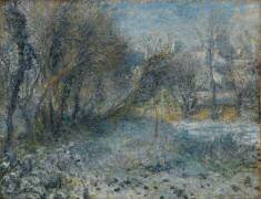 Paysage de neige (Auguste Renoir) - Muzeo.com