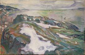 Paysage d'hiver (Edvard Munch) - Muzeo.com