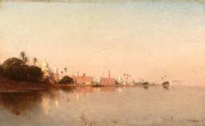 Paysage d'Orient (Narcisse Berchère) - Muzeo.com