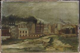 Paysage d'usines (Théophile Alexandre Steinlen) - Muzeo.com