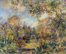 Paysage à Beaulieu (Auguste Renoir) - Muzeo.com