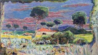 Paysage à midi (Pierre Bonnard) - Muzeo.com