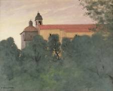 Paysage à Pérouse (Félix Vallotton) - Muzeo.com