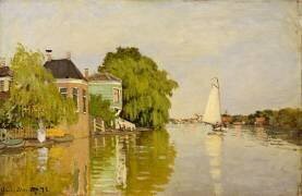 Paysage à Zaandam (Claude Monet) - Muzeo.com
