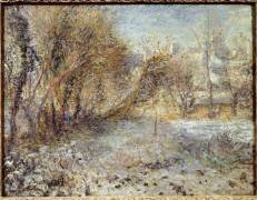 Paysage enneigé (Auguste Renoir) - Muzeo.com