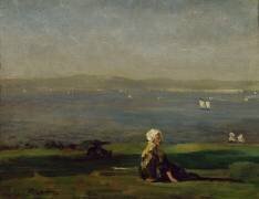 Paysage maritime (Jules Breton) - Muzeo.com