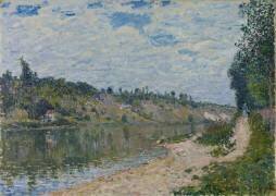 Paysage, rivière (Alfred Sisley) - Muzeo.com