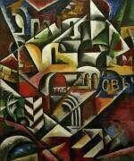 Paysage urbain cubiste (Lioubov Popova) - Muzeo.com