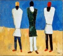 Paysans (Kazimir Malevitch) - Muzeo.com