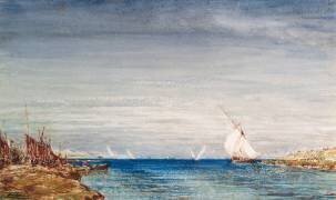 Pêcheurs (Félix Ziem) - Muzeo.com