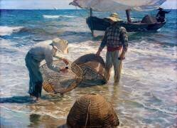Pêcheurs valenciens (Joaquin Sorolla y Bastida) - Muzeo.com