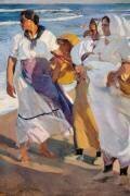 Pêcheuses de Valence (Joaquin Sorolla y Bastida) - Muzeo.com