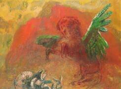 Pégase triomphant (Odilon Redon) - Muzeo.com
