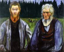 Père et fils (Edvard Munch) - Muzeo.com