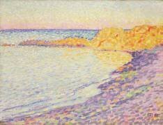 Petite Plage, Saint-Tropez (Theo van Rysselberghe) - Muzeo.com
