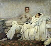 Pierrot malade (Federico Beltrán Masses) - Muzeo.com