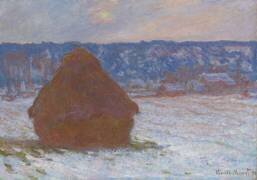 Pile de blé (Claude Monet) - Muzeo.com