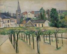 Place du village (Paul Cézanne) - Muzeo.com