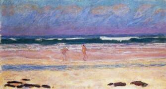 Plage (Pierre Bonnard) - Muzeo.com