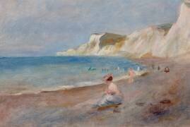 Plage de Varengeville (Auguste Renoir) - Muzeo.com