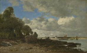 Plougastel (Eugène Boudin) - Muzeo.com